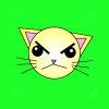 Approximate size of Angry Kitten button